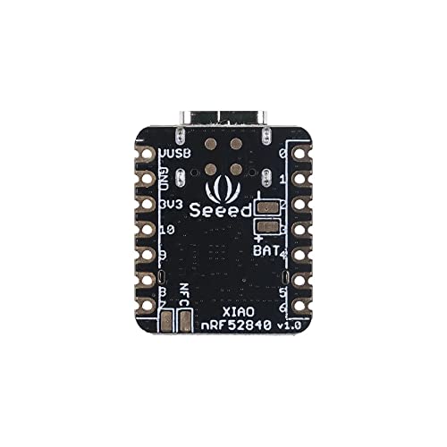 XIAO nRF52840 3PCS Pack - NFC, Onboard Bluetooth5.0 Antenna, Supporting Arduino, MicroPython, CircuitPython, tinyGo, Zephyr, Meshtastic, Amazon Sidewalk, QMK, ZMK