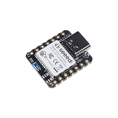 XIAO nRF52840 3PCS Pack - NFC, Onboard Bluetooth5.0 Antenna, Supporting Arduino, MicroPython, CircuitPython, tinyGo, Zephyr, Meshtastic, Amazon Sidewalk, QMK, ZMK