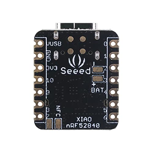 XIAO nRF52840 3PCS Pack - NFC, Onboard Bluetooth5.0 Antenna, Supporting Arduino, MicroPython, CircuitPython, tinyGo, Zephyr, Meshtastic, Amazon Sidewalk, QMK, ZMK