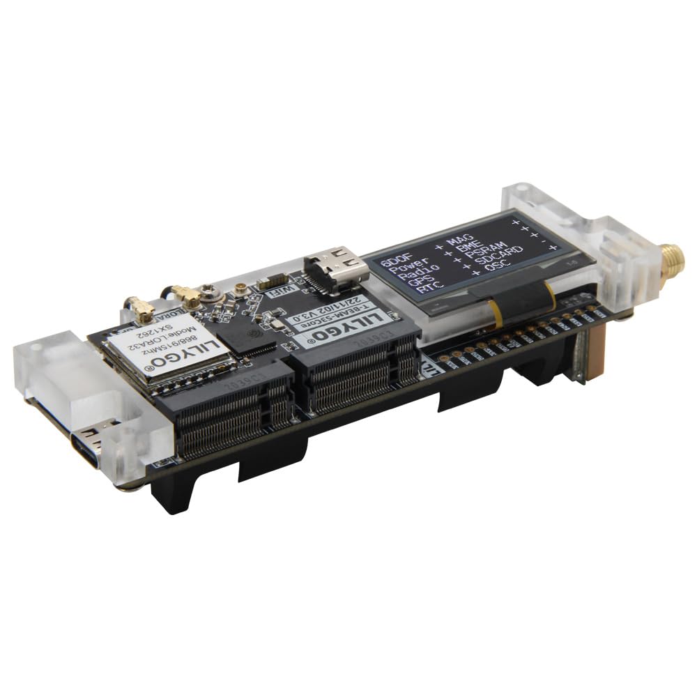 LILYGO T-BeamSUPREME Meshtastic 915Mhz ESP32-S3 LoRa L76K GPS WiFi Bluetooth Module TTGO Development Board with 1.3inch SH1106 OLED