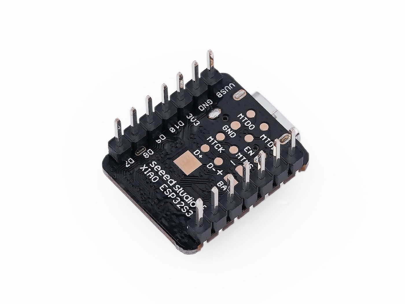 Seeed Studio XIAO ESP32C3 -RISC-V Tiny MCU with Wi-Fi/BLE5.0, Battery Charging, Ultra-Low Power, Rich Interfaces. Engineered for LoT Control & Edge TinyML