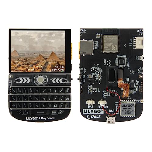 LILYGO T-Deck ESP32-S3 Meshtastic 915MHz LoRa BLE WiFi TTGO Module LoRaWAN Long Range Development Board with 2.8 inch LCD Display
