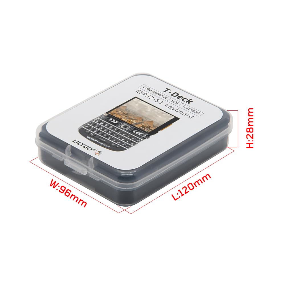 LILYGO T-Deck ESP32-S3 Meshtastic 915MHz LoRa BLE WiFi TTGO Module LoRaWAN Long Range Development Board with 2.8 inch LCD Display