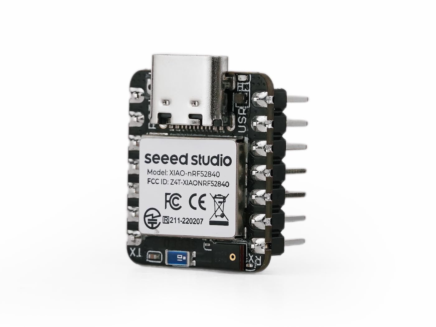 XIAO nRF52840 3PCS Pack - NFC, Onboard Bluetooth5.0 Antenna, Supporting Arduino, MicroPython, CircuitPython, tinyGo, Zephyr, Meshtastic, Amazon Sidewalk, QMK, ZMK