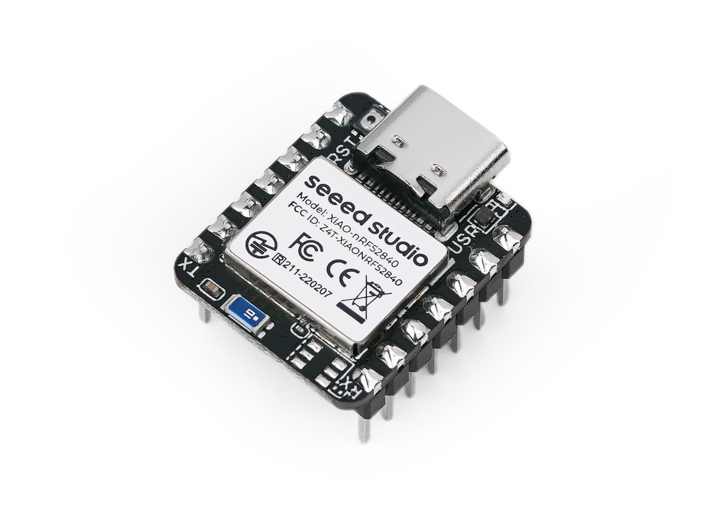 XIAO nRF52840 3PCS Pack - NFC, Onboard Bluetooth5.0 Antenna, Supporting Arduino, MicroPython, CircuitPython, tinyGo, Zephyr, Meshtastic, Amazon Sidewalk, QMK, ZMK