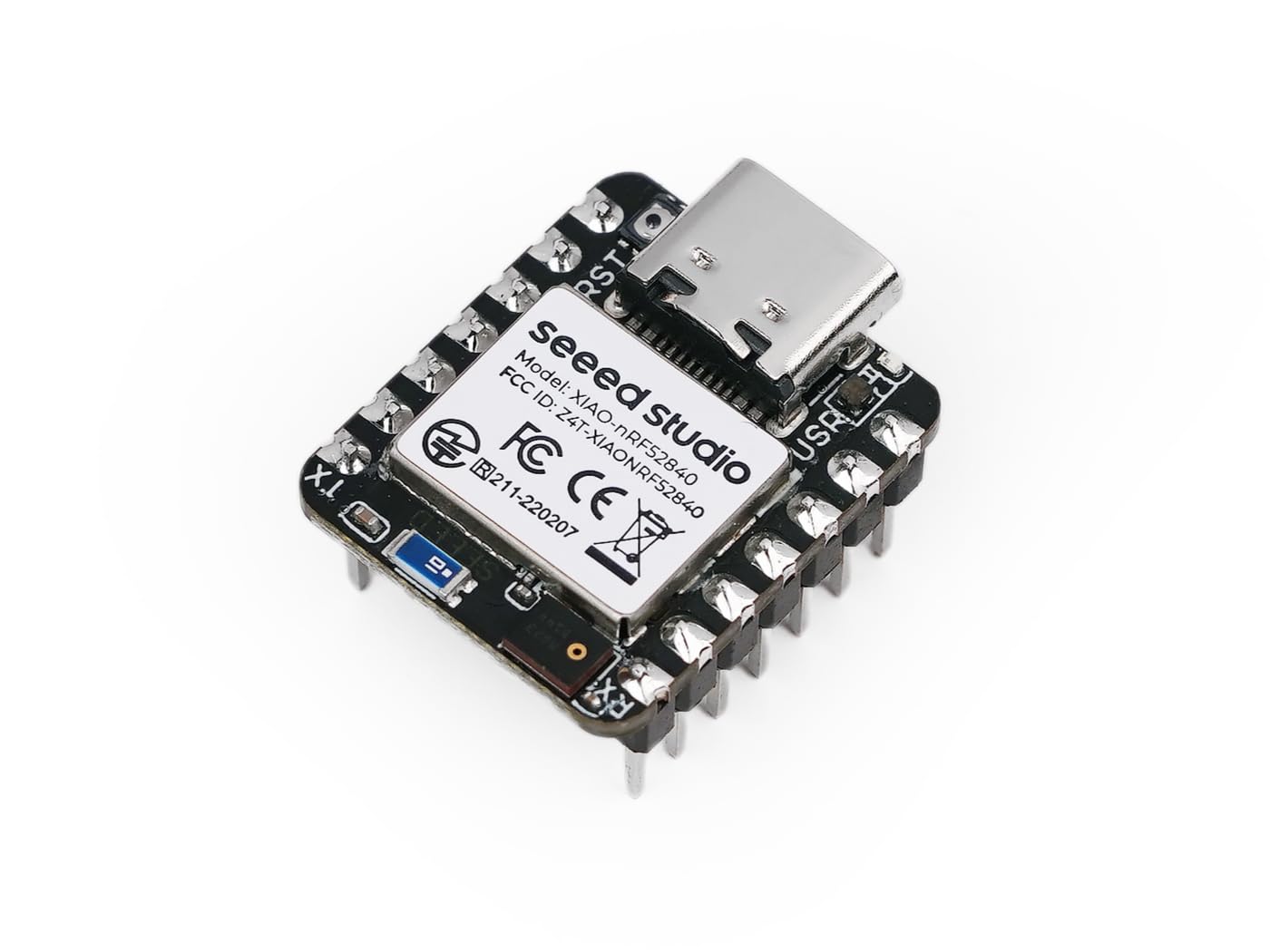 XIAO nRF52840 3PCS Pack - NFC, Onboard Bluetooth5.0 Antenna, Supporting Arduino, MicroPython, CircuitPython, tinyGo, Zephyr, Meshtastic, Amazon Sidewalk, QMK, ZMK
