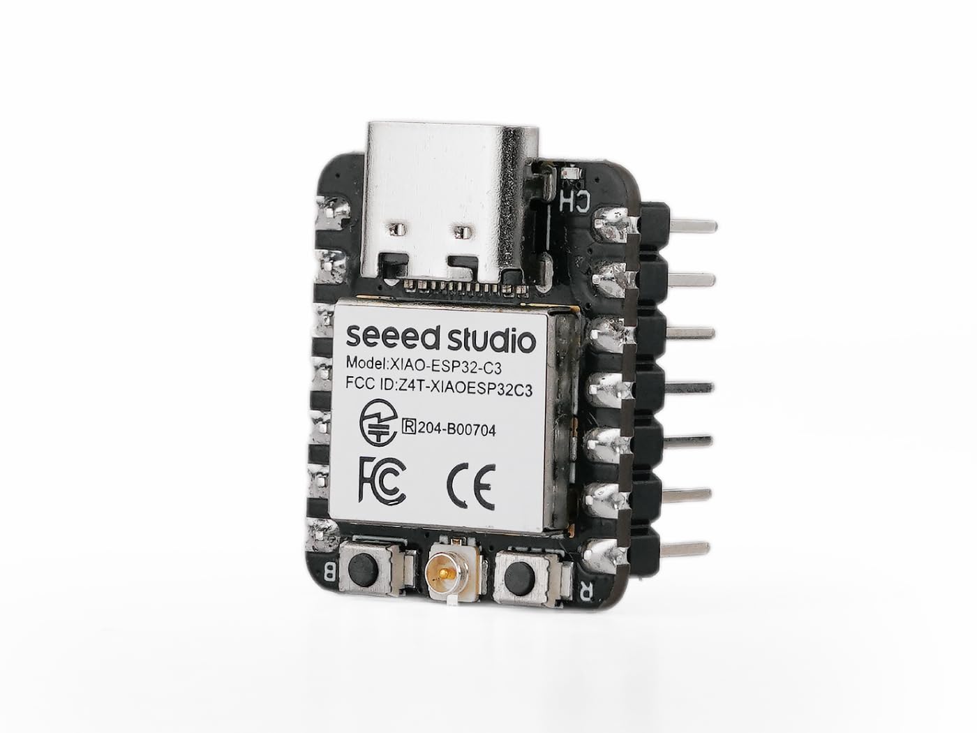 Seeed Studio XIAO ESP32C3 -RISC-V Tiny MCU with Wi-Fi/BLE5.0, Battery Charging, Ultra-Low Power, Rich Interfaces. Engineered for LoT Control & Edge TinyML