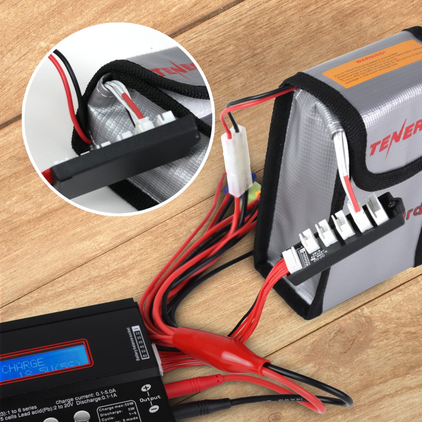 Tenergy 2 Pack, Fire Retardant Lipo Bags