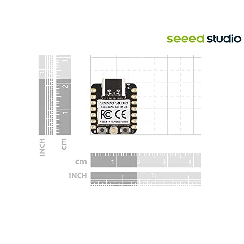 Seeed Studio XIAO ESP32C3 -RISC-V Tiny MCU with Wi-Fi/BLE5.0, Battery Charging, Ultra-Low Power, Rich Interfaces. Engineered for LoT Control & Edge TinyML