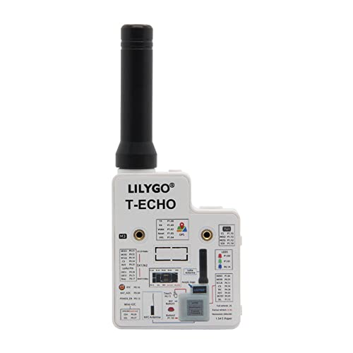 LILYGO T-Echo Meshtastic LoRa SX1262 Wireless Module 915MHz TTGO Development Board NRF52840 GPS RTC NFC Arduino with BME280 Pressure Sensor