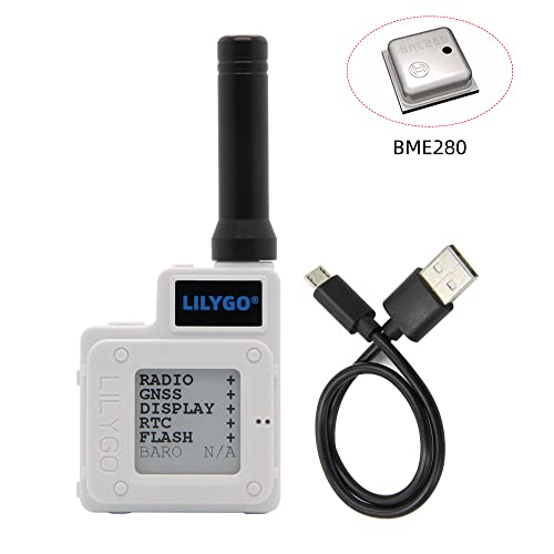 LILYGO T-Echo Meshtastic LoRa SX1262 Wireless Module 915MHz TTGO Development Board NRF52840 GPS RTC NFC Arduino with BME280 Pressure Sensor