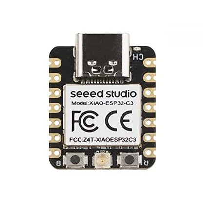 Seeed Studio XIAO ESP32C3 -RISC-V Tiny MCU with Wi-Fi/BLE5.0, Battery Charging, Ultra-Low Power, Rich Interfaces. Engineered for LoT Control & Edge TinyML