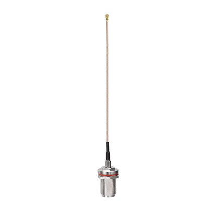 IPX/u.fl to N Type Female Pigtail Cable (6" RG178 for PCI WiFi Card Wireless Router Gateway External Antenna etc.