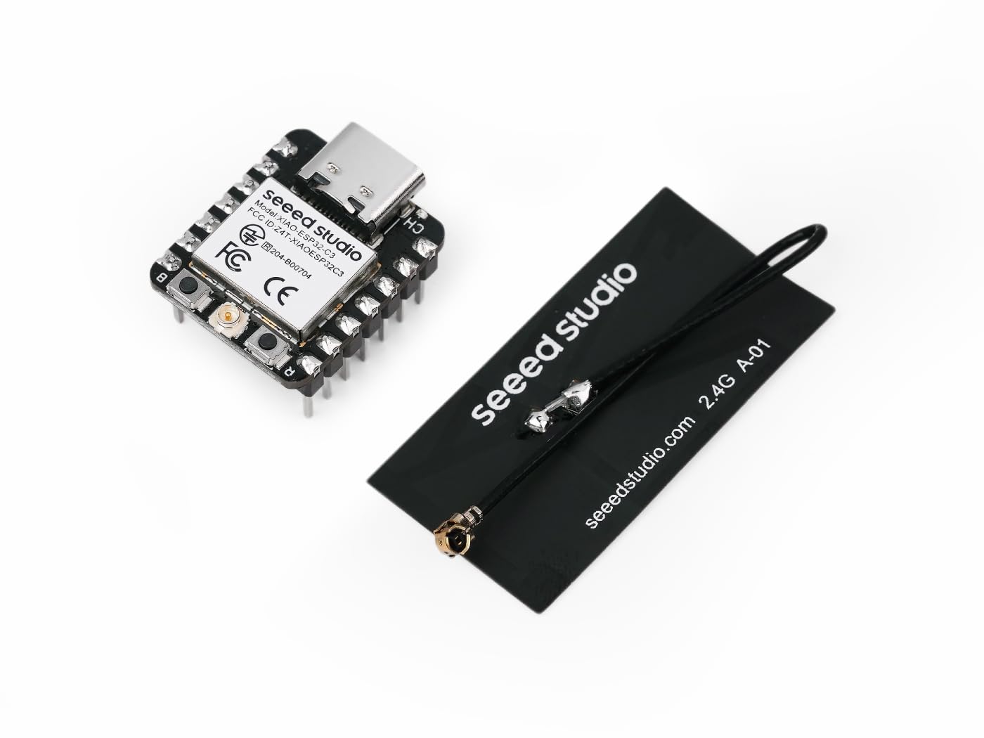 Seeed Studio XIAO ESP32C3 -RISC-V Tiny MCU with Wi-Fi/BLE5.0, Battery Charging, Ultra-Low Power, Rich Interfaces. Engineered for LoT Control & Edge TinyML