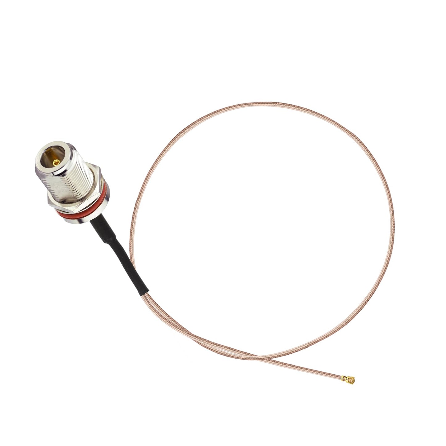 IPX/u.fl to N Type Female Pigtail Cable (6" RG178 for PCI WiFi Card Wireless Router Gateway External Antenna etc.