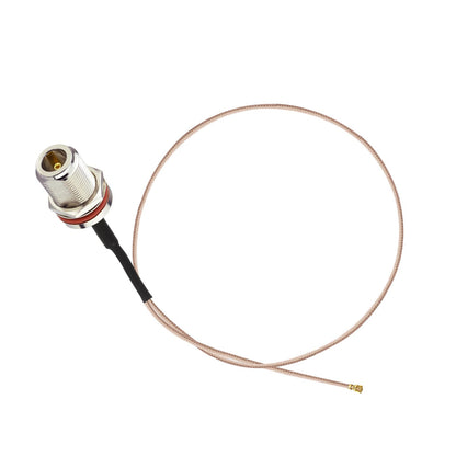 IPX/u.fl to N Type Female Pigtail Cable (6" RG178 for PCI WiFi Card Wireless Router Gateway External Antenna etc.