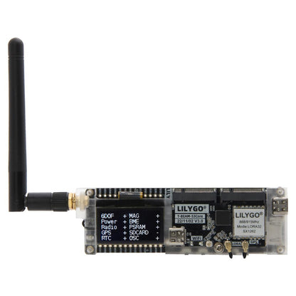 LILYGO T-BeamSUPREME Meshtastic 915Mhz ESP32-S3 LoRa L76K GPS WiFi Bluetooth Module TTGO Development Board with 1.3inch SH1106 OLED