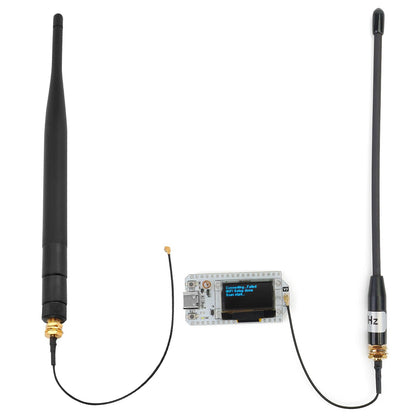 915MHz Antenna 10dBi Gain for Meshtastic LoRa Long Range Soft Whip Antenna, 17cm Omni SMA Male Black (2 Pack)