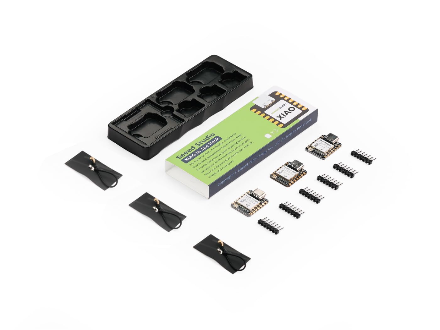 Seeed Studio XIAO ESP32C3 -RISC-V Tiny MCU with Wi-Fi/BLE5.0, Battery Charging, Ultra-Low Power, Rich Interfaces. Engineered for LoT Control & Edge TinyML