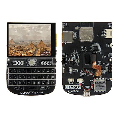 LILYGO T-Deck ESP32-S3 Meshtastic 915MHz LoRa BLE WiFi TTGO Module LoRaWAN Long Range Development Board with 2.8 inch LCD Display