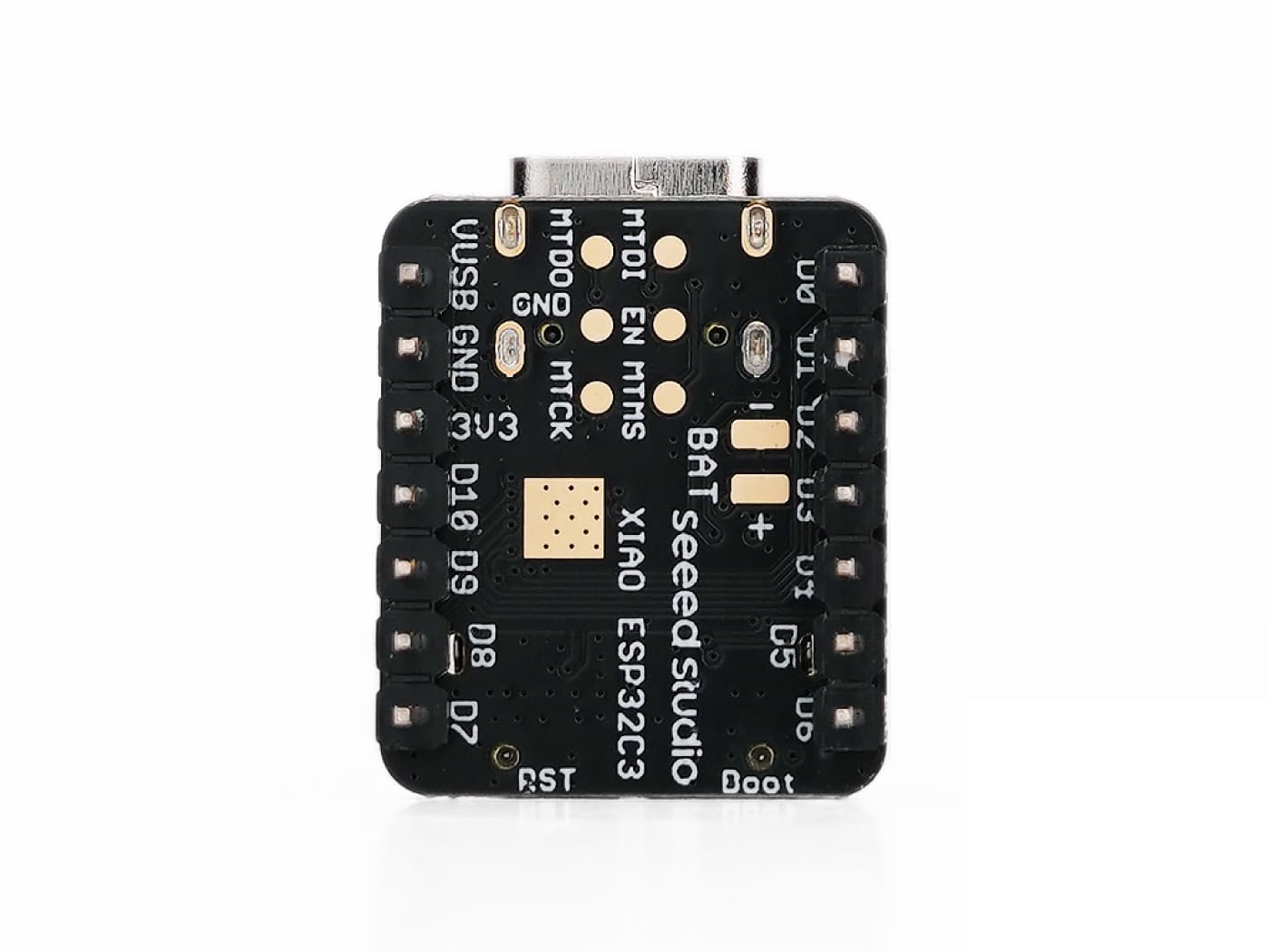 Seeed Studio XIAO ESP32C3 -RISC-V Tiny MCU with Wi-Fi/BLE5.0, Battery Charging, Ultra-Low Power, Rich Interfaces. Engineered for LoT Control & Edge TinyML