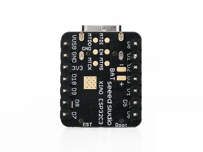 Seeed Studio XIAO ESP32C3 -RISC-V Tiny MCU with Wi-Fi/BLE5.0, Battery Charging, Ultra-Low Power, Rich Interfaces. Engineered for LoT Control & Edge TinyML