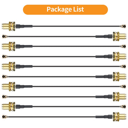 915MHz Antenna 10dBi Gain for Meshtastic LoRa Long Range Soft Whip Antenna, 17cm Omni SMA Male Black (2 Pack)