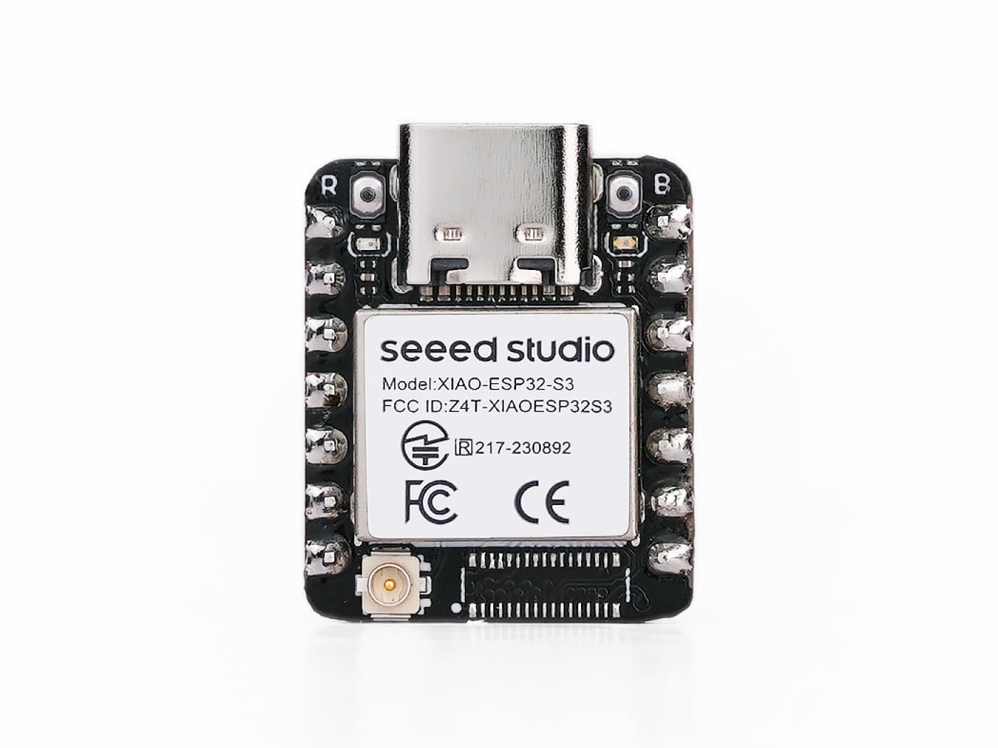 Seeed Studio XIAO ESP32C3 -RISC-V Tiny MCU with Wi-Fi/BLE5.0, Battery Charging, Ultra-Low Power, Rich Interfaces. Engineered for LoT Control & Edge TinyML