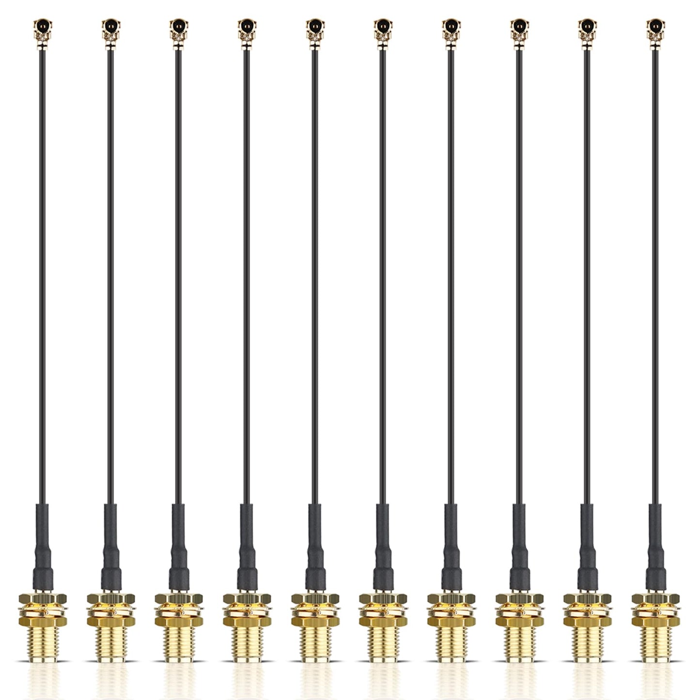 915MHz Antenna 10dBi Gain for Meshtastic LoRa Long Range Soft Whip Antenna, 17cm Omni SMA Male Black (2 Pack)