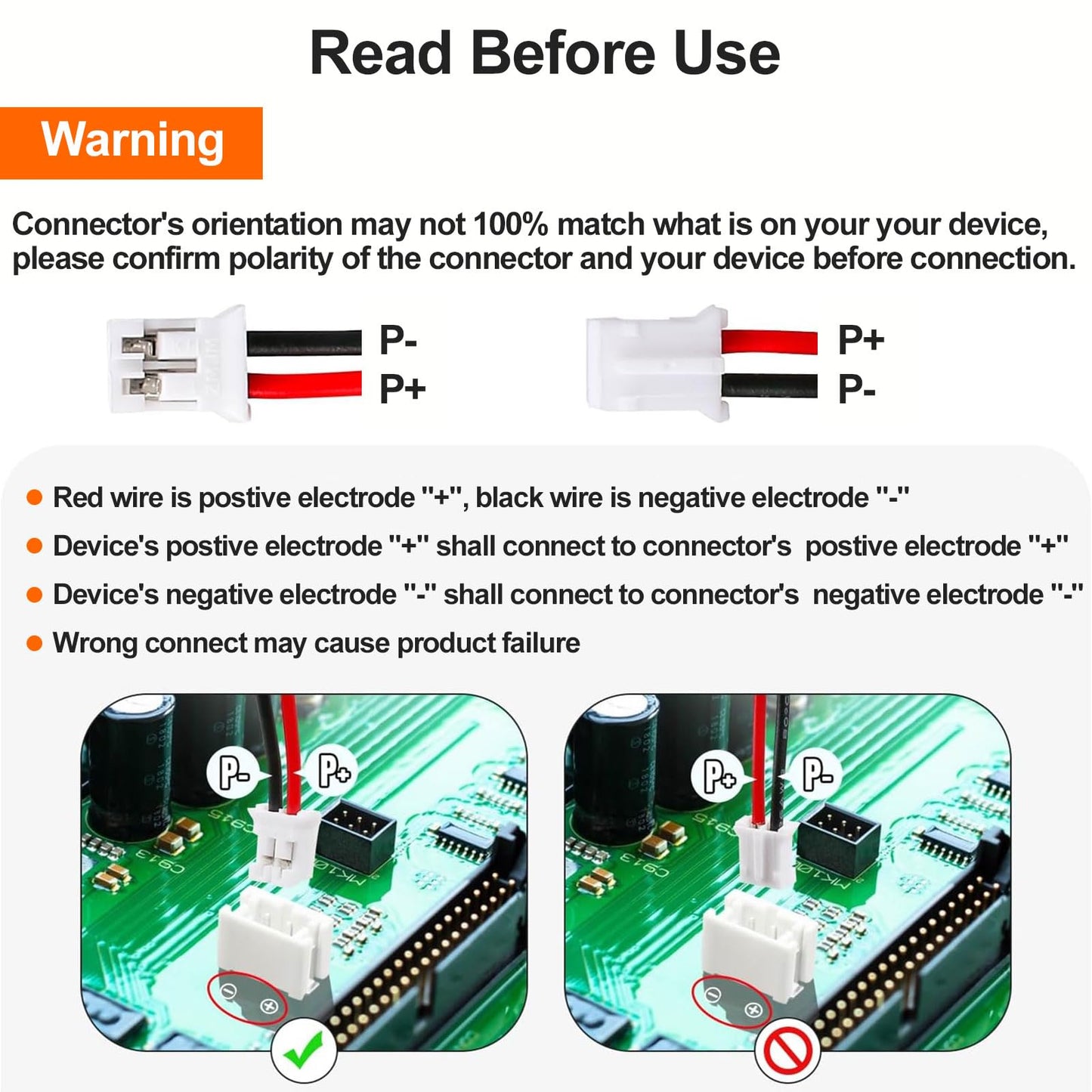 MakerFocus 1pcs 3.7V 10000mAh Lithium Polymer Rechargeable Battery with Integrated Protective Board, Insulation Coating and PH2.0 Plug for Raspberry Pi Battery Pack UPS and Other