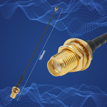 915MHz Antenna 10dBi Gain for Meshtastic LoRa Long Range Soft Whip Antenna, 17cm Omni SMA Male Black (2 Pack)