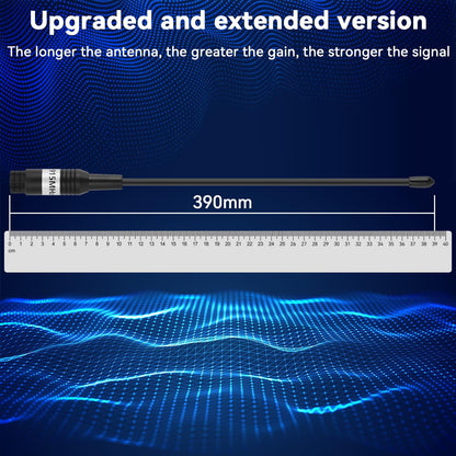 915MHz Antenna 10dBi Gain for Meshtastic LoRa Long Range Soft Whip Antenna, 17cm Omni SMA Male Black (2 Pack)